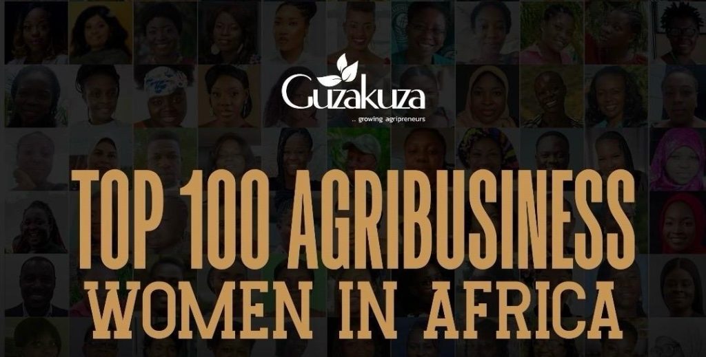 front page image of the top 100 Agribusiness Women in Africa